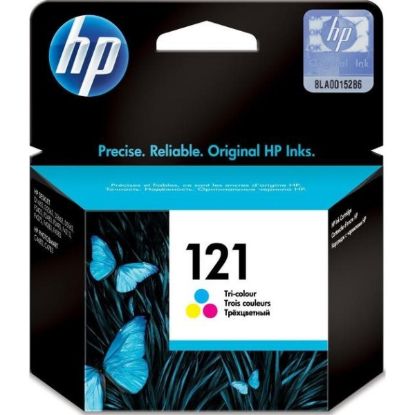Picture of CC643HE HP 121 Color Original Inkjet Advantage Cartridge For Deskjet 1663.2563.2663.5563.2423.2483.4213.4