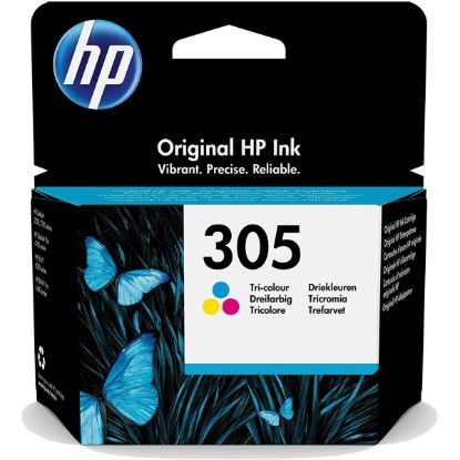 Picture of 3YM60A HP 305 Tri-color Original Ink Cartridge
