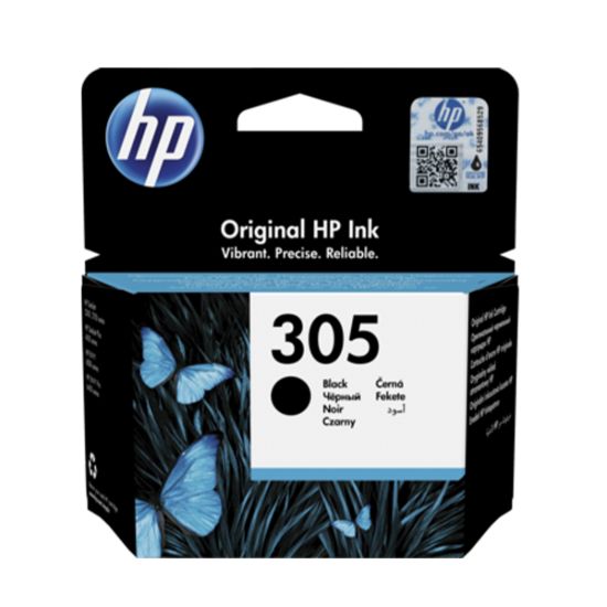 صورة 3YM61AE HP 305 Black Original Ink Cartridge