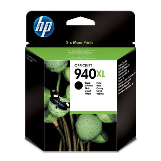 Picture of C4906AE HP 940XL Black Original Inkjet Advantage Cartridge For Officejet 8000.8500