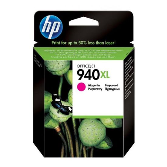Picture of C4908AE HP 940XL Magenta Original Inkjet Advantage Cartridge For Officejet 8000.8500