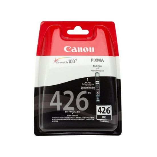 Picture of Canon CLI-426BLK Black Inkjet Cartridge Compatible with IP4840.IX6540.MG5340