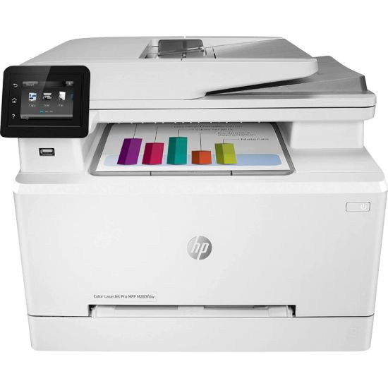 صورة 7KW75A HP MFP M283FDW Color LaserJet Pro Wireless All-in-One Laser Printer