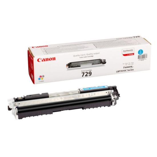 Picture of Canon EP-729C Cyan Toner Cartridge Compatible with i-SENSYS LBP7010Ci-SENSYS LBP7018C