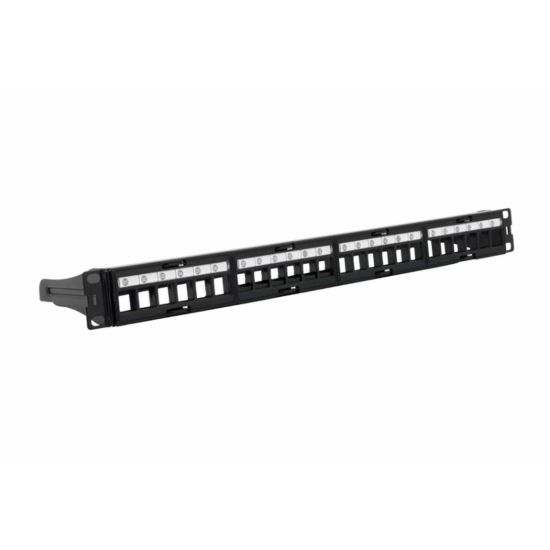 Picture of PATCH-24-UN 24 Port Unloaded Patch Panel