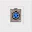 Picture of FACE-XLR 1 Port Female XLR Connector Wall Plate Socket Keystone Faceplate