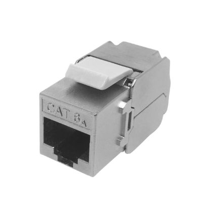 Picture of FACE-MODU-FTP-6A CAT6A FTP Shielded Keystone Jack
