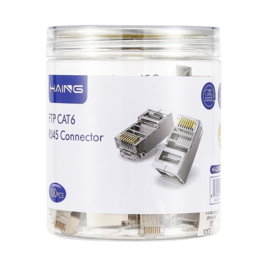 Picture of HAING HI-CAT6-FRC FTP CAT6 RJ45 Connector 100-pack