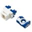 صورة HAING HI-KJ03 CAT6 UTP Tool Free Modular Connector (180°)
