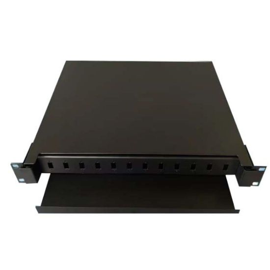 Picture of PATCH-FIBER-12P Unloaded 12 Port Fiber Optic Patch Panel Simplex