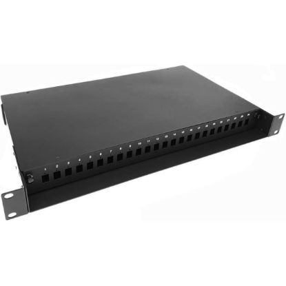 Picture of PATCH-FIBER-24P Unloaded 24 Port Fiber Optic Patch Panel Simplex
