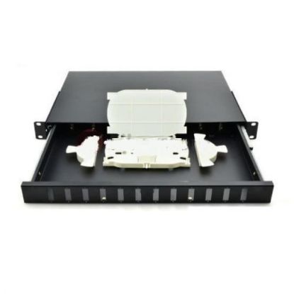 Picture of PATCH-FIBER-12P-D Unloaded 12 Port Fiber Optic Patch Panel Duplex
