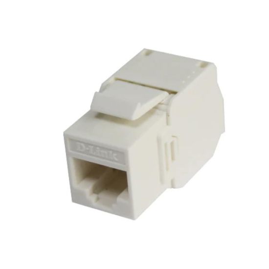 Picture of D-Link NKJ-C6TWHI1B21 CAT6 UTP Tool-less Keystone Jack