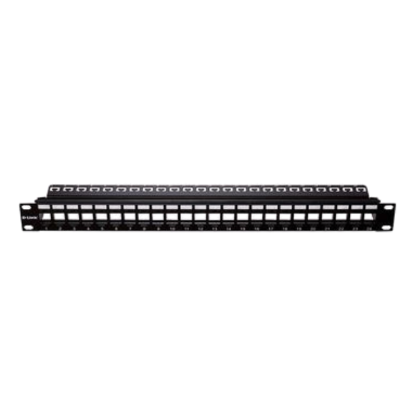 Picture of D-Link NPP-AL1BLK241 24 Port Unloaded Patch Panel for UTP Cat5e/Cat6 -1U