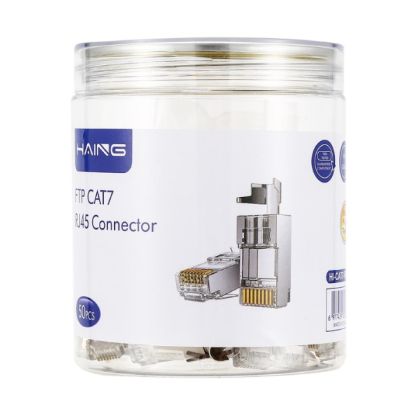 Picture of HAING HI-CAT7-FRC FTP CAT7 RJ45 Connector 50 pack