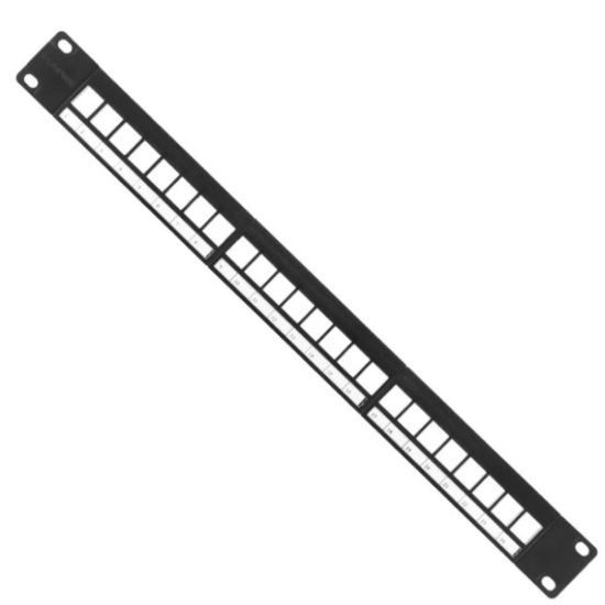 صورة HAING HI-PTP01 24 ports Cat5E & Cat6 Utp Ethernet Cable Rack