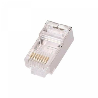 Picture of RJ-45-CAT6/FTP RJ45 Connector CAT6 FTP (IRON) -1000pcs