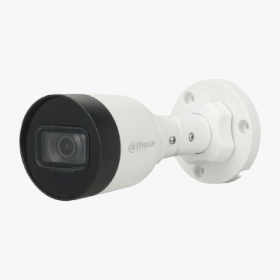 صورة DH-IPC-HFW1230S1-S5-2.8 Dahua DH-IPC-HFW1230S1-S5 2MP Entry IR Fixed-Focal Bullet Netwok Camera (2.8mm)