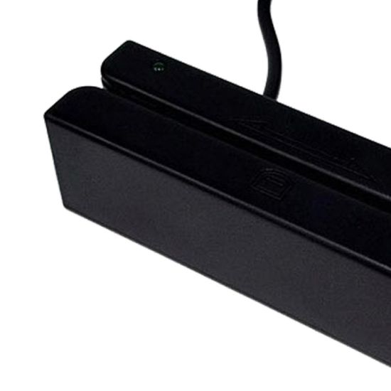 صورة MSR100-MINI Mini MSR Magnetic Card Reader USB -Black