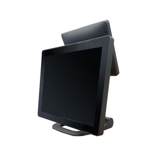 صورة 20251616 HAING I5/8G/256G 15"+9" Folding Metal POS Point of Sale Terminal Screen