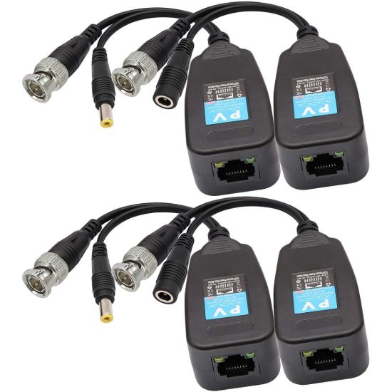 Picture of BALUN-RJ Video Balun RJ45 to BNC Transceiver Transmitter HD-CVI/TVI/AHD/CVBS