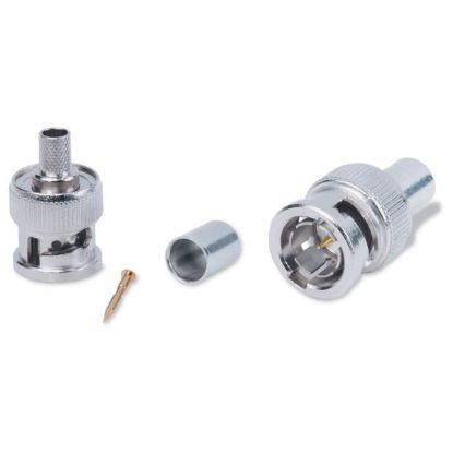 صورة BNC-RG59 BNC Male RG59 Crimp Connectors