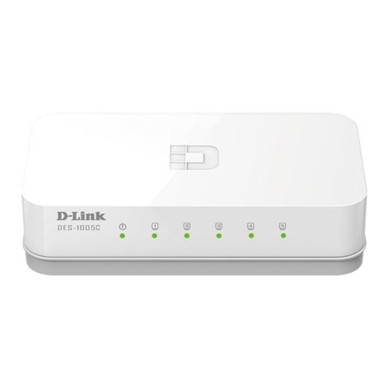 صورة D-Link DES-1005C 5-Port 10/100 Mbps Unmanaged Desktop Switch