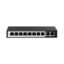 صورة D-Link DES-F1010P-E/B 10-Port 10/100 Long Range PoE+ Surveillance Switch UK Plug