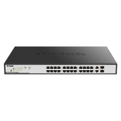 صورة DGS-1100-26MPV2 D-Link DGS-1100-26MP Gigabit Smart Managed PoE Switch