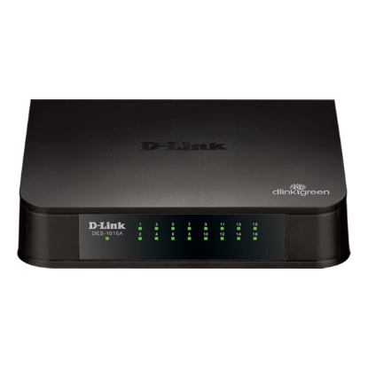 صورة DES-1016A/E D-Link DES-1016A 16-port 10/100 Unmanaged Switch