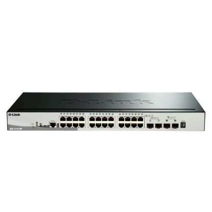صورة D-Link DGS-1510-28X 24 Ports 10/100/1000Mbps + 4 10G ports SmartPro Switch