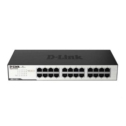صورة D-Link DGS-F1024/B 24 Port 10/100/1000 Mbps Unmanaged Switch