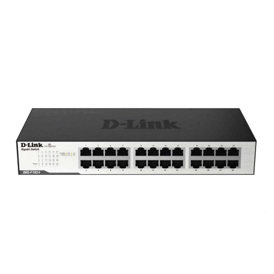 صورة D-Link DGS-F1024/B 24 Port 10/100/1000 Mbps Unmanaged Switch