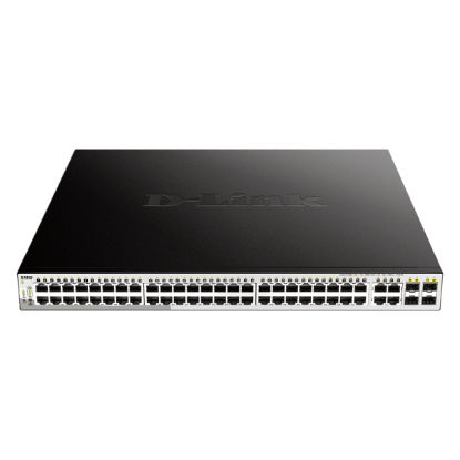 صورة DGS-1210-52MP-740w D-Link DGS-1210-52MPP Gigabit Smart Managed PoE Switch- 740W