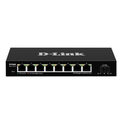 صورة D-Link DMS-F109TS 9-port Smart Multi-Gigabit Switch with 10G Uplink