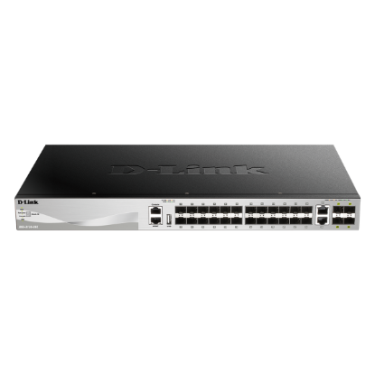 صورة D-Link DGS-3130-30S 30-Port Lite Layer 3 Stackable Managed Switch