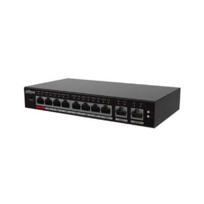 صورة DH-S4100-8ET2GT-96-C Dahua S4100-8ET2GT-96-C 10-Port Cloud Managed Switch with 8-Port PoE