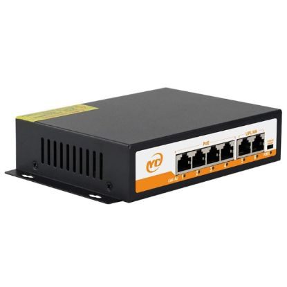 صورة LS-DS0402A-DP6 YC DS0402A-DP6 Smart 4 Port 2 Uplink 10/100 POE Switch