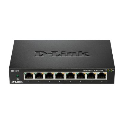 صورة D-Link DGS-108 8-Port Gigabit Unmanaged Desktop Switch