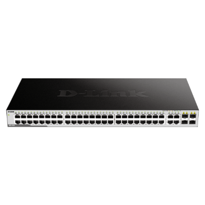 صورة D-Link DGS-1052 48 Ports 10/100/1000Mbps + 4 Ports Combo 1000Base-T/SFP Unmanaged Switch