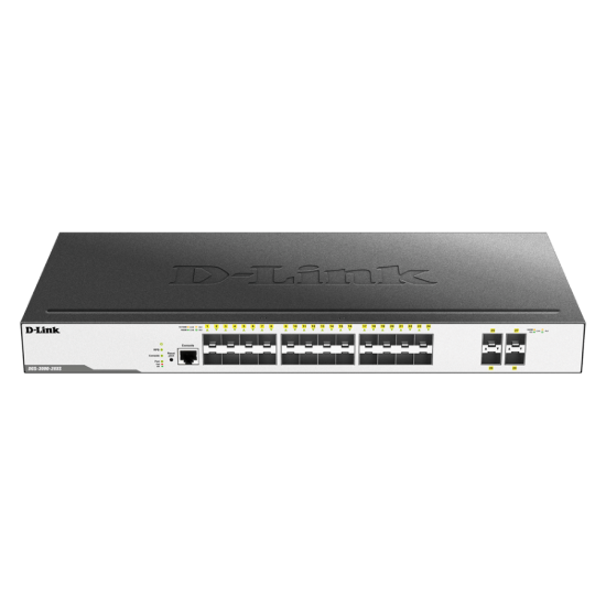 صورة D-Link DGS-3000-28XS 28-Port Layer-2 Managed Gigabit Switch