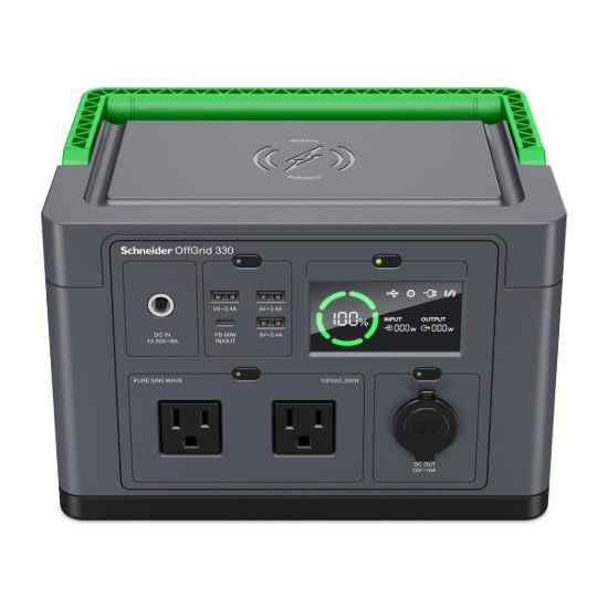 Picture of PPS330-UK Schneider Electric Schneider OffGrid Portable Power Station 330 120V 332Wh Lithium-ion
