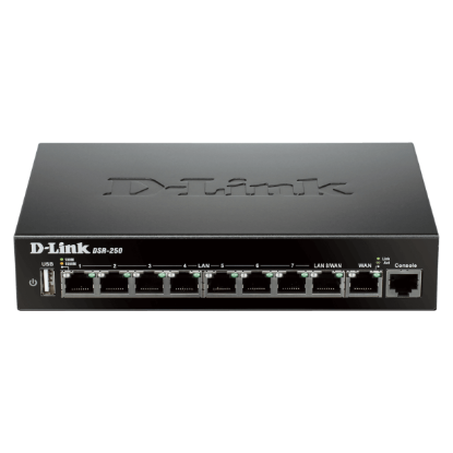 صورة D-Link DSR-250 8-Port Gigabit VPN Router