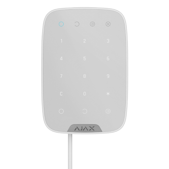 صورة KeyPad-30864-WH Ajax Wired KeyPad Fibra- White