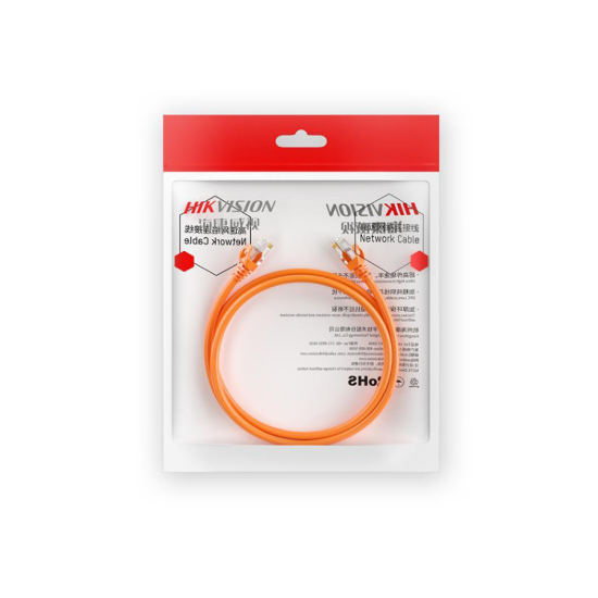 صورة كابينة شبكة Hikvision MT-hikvision-ds-1np6uec0-cat6-u-utp-24awg-cu-5m CAT6 UTP