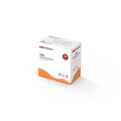 صورة كابينة شبكة Hikvision DS-1LN6U-W/CCA CAT6 Ethernet cable
