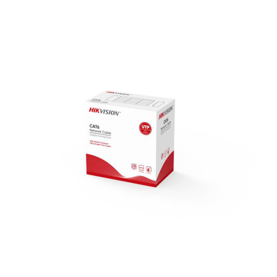 صورة كابينة شبكة Hikvision DS-1LN6U-SC0 CAT6 Ethernet cable