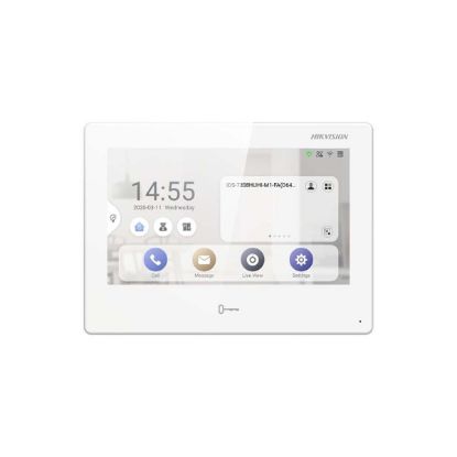 صورة جهاز انتركم فيديو للباب Hikvision DS-KH9310-WTE1 Access & Attendance Control Hardware building intercom