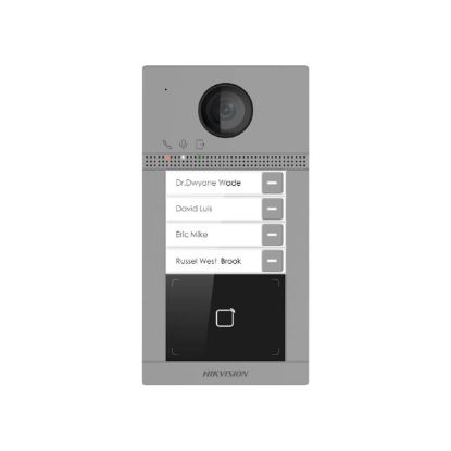 صورة جهاز انتركم فيديو للباب Hikvision DS-KV8413-WME1 Access & Attendance Control Hardware building intercom