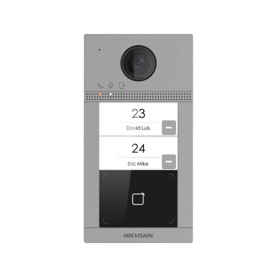 صورة جهاز انتركم فيديو للباب Hikvision DS-KV8213-WME1 Access & Attendance Control Hardware building intercom